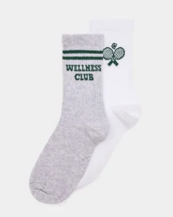 Fashion Stripe Socks - Pack Of 2