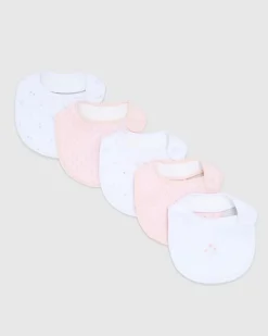 Floral Bibs - Pack Of 5