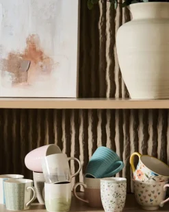 Floral Footed Mug
