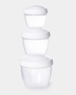 Food Storage Pots (Pack Of 3)