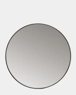 Framed Round Mirror