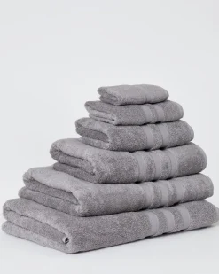 Francis Brennan the Collection Grey Rope Towel