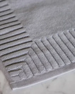Francis Brennan the Collection Grey Square Bath Mat
