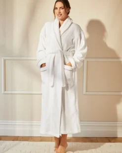 Francis Brennan the Collection White Luxury Robe