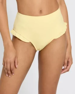 Frill High Waist Bikini Briefs