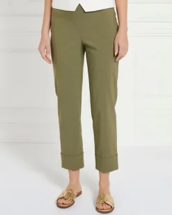 Gallery 7/8 Turn Up Crop Trousers