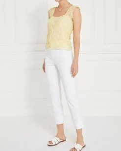 Gallery 7/8 Turn Up Crop Trousers