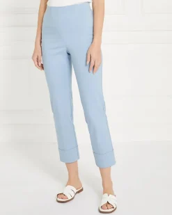 Gallery 7/8 Turn Up Crop Trousers