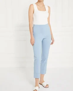 Gallery 7/8 Turn Up Crop Trousers