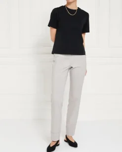 Gallery 7/8 Turn Up Crop Trousers