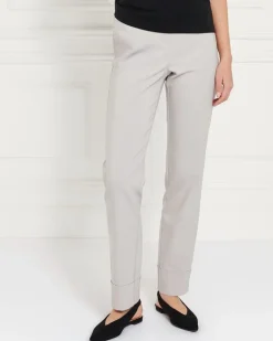 Gallery 7/8 Turn Up Crop Trousers