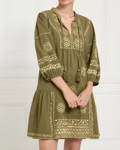 Gallery Embroidered Tunic Dress