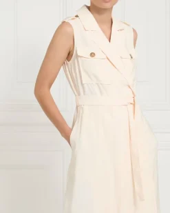 Gallery Frieda Belted Cargo Midi Dress