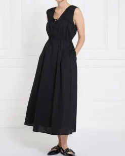 Gallery Frieda Shirred Midi Dress