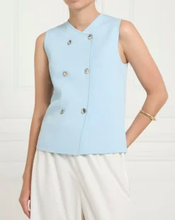 Gallery Knit Button Waistcoat