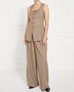 Gallery Lucia Square Neck Waistcoat