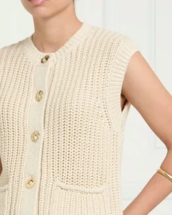 Gallery Short Sleeve Button Cardigan