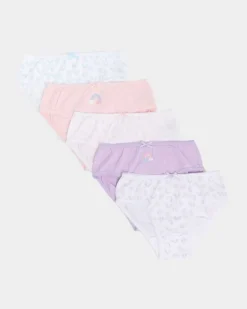 Girls Briefs - Pack Of 5 (2-14 years)