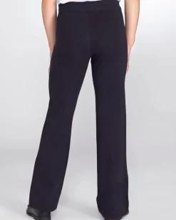 Girls Cotton Rich Knitted Trousers