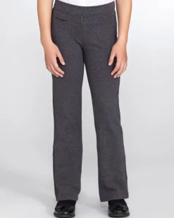 Girls Cotton Rich Knitted Trousers
