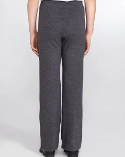 Girls Cotton Rich Knitted Trousers