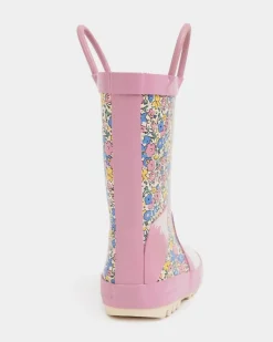 Girls 3D Wellies (Size 4 Infant-2)