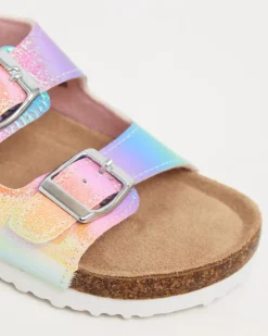 Girls Footbed Sandal (Size 4 Infant-2)