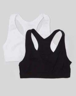 Girls Seamfree Crop Top (6 - 12 Years) - Pack Of 2