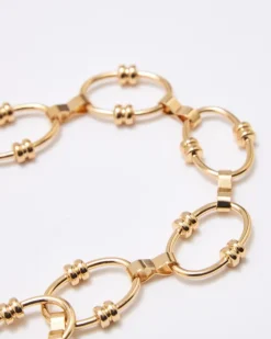 Gold Detail Chain Belt