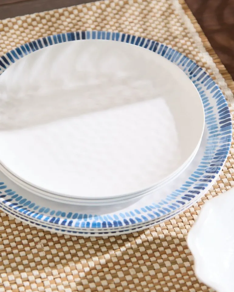 Hammered White Side Plate