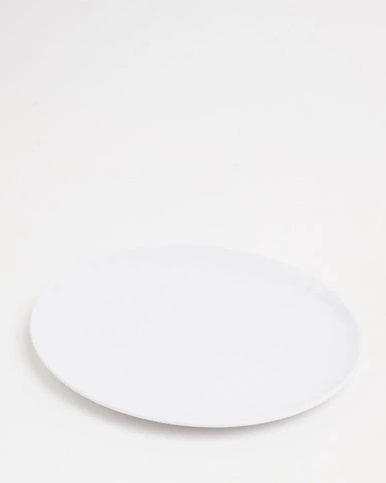 Hammered White Side Plate