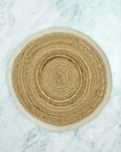 Helen James Considered Round Jute Twist Placemat