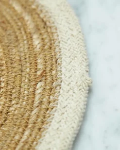 Helen James Considered Round Jute Twist Placemat