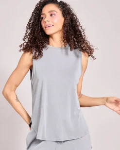 Helen Steele Grey Modal Soft Touch Vest
