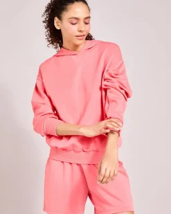 Helen Steele Soft Touch Coral Hoodie