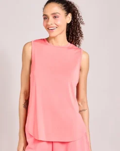 Helen Steele Soft Touch Coral Modal Vest