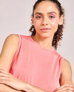 Helen Steele Soft Touch Coral Modal Vest