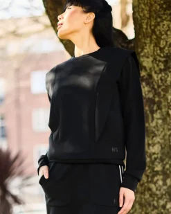 Helen Steele Soft Touch Exaggerated Shoulder Sweater