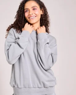 Helen Steele Soft Touch Grey Modal Hoodie
