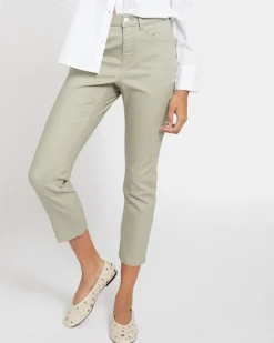 High Rise Skinny Crop Jeans