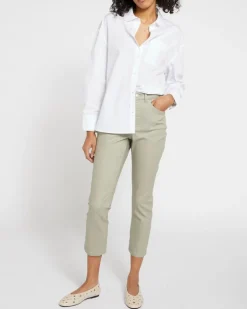 High Rise Skinny Crop Jeans
