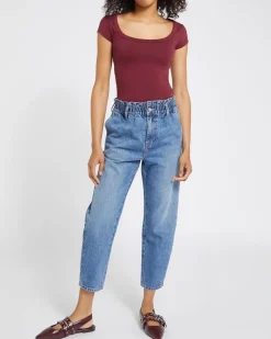 High Rise Slouchy Jeans