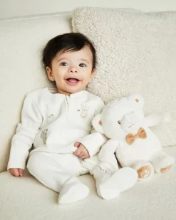 Honey Bear Two-Way-Zip Sleepsuit (Newborn-12 Months)