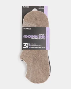 Invisible Arch Support Liners - Pack Of 3