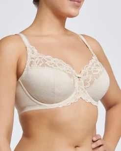Jacquard Non Padded Wired Bra