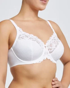 Jacquard Non-Padded Wired Full Cup Bra