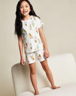 Jersey Pyjama Shorts Set (2-14 Years)