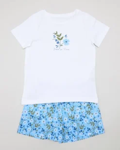 Jersey Pyjama Shorts Set (2-14 Years)