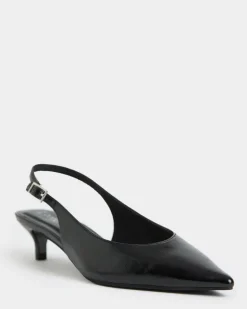 Kitten Heel Slingback Shoes