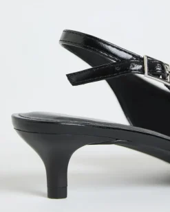 Kitten Heel Slingback Shoes